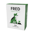 Brique blanche et verte FRED Reh illustrée d'un chien