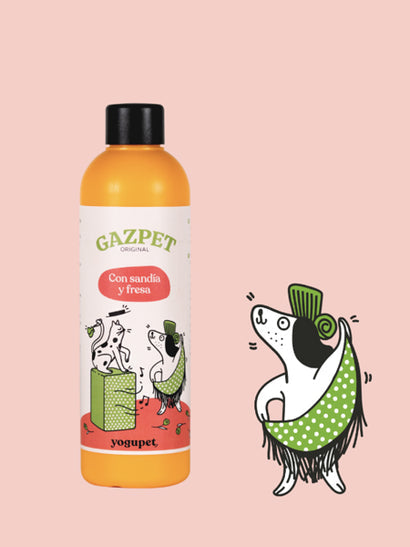 Gaspacho Gazpet pastèque & fraise pour chien & chat – Yogupet
