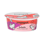 Pot rose et violet helado fermé illustré