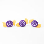 Les trois bonbons couineurs de la peluche de fouille citrouille ZippyPaws