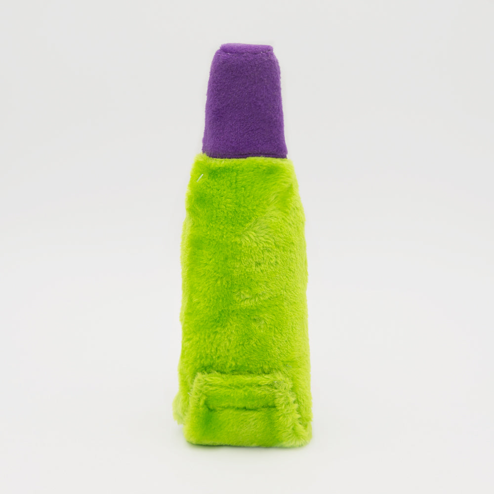 Dos de la peluche bouteille Frankenstein