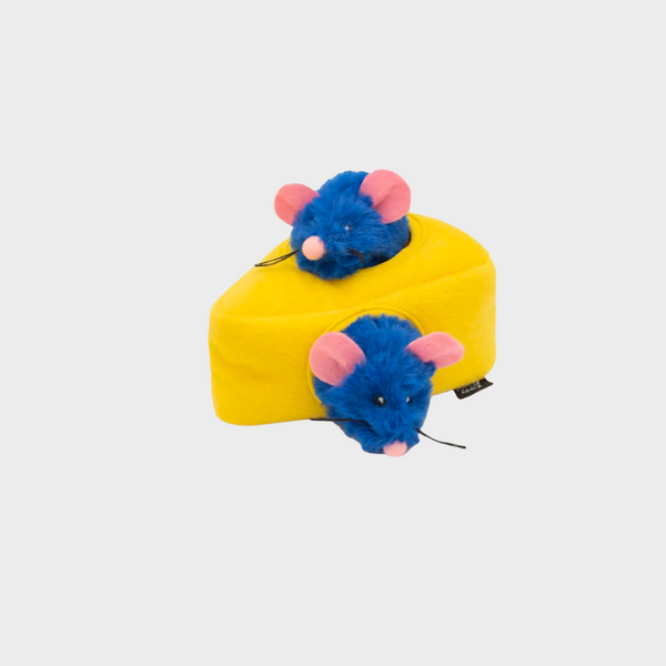 Peluche De Fouille Chat - Les Souris Et Son Fromage