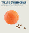 Jouet pour chien Orbee-Tuff Diamond Plate Ball distributeur de friandises;